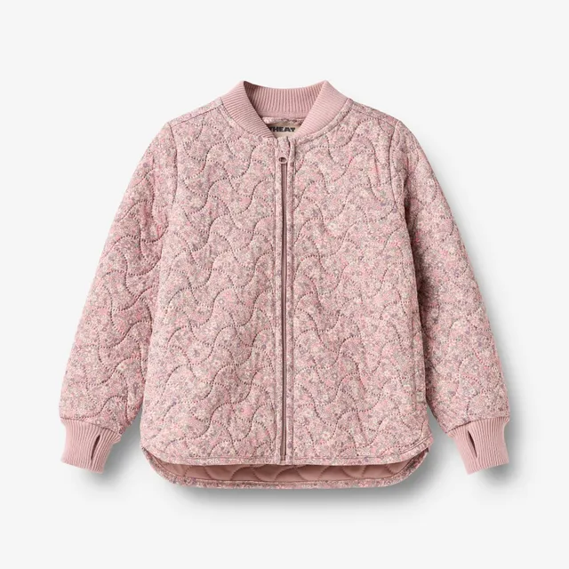 wheat-loui-thermojacke-powder-flower-meadow-recycelt image 1