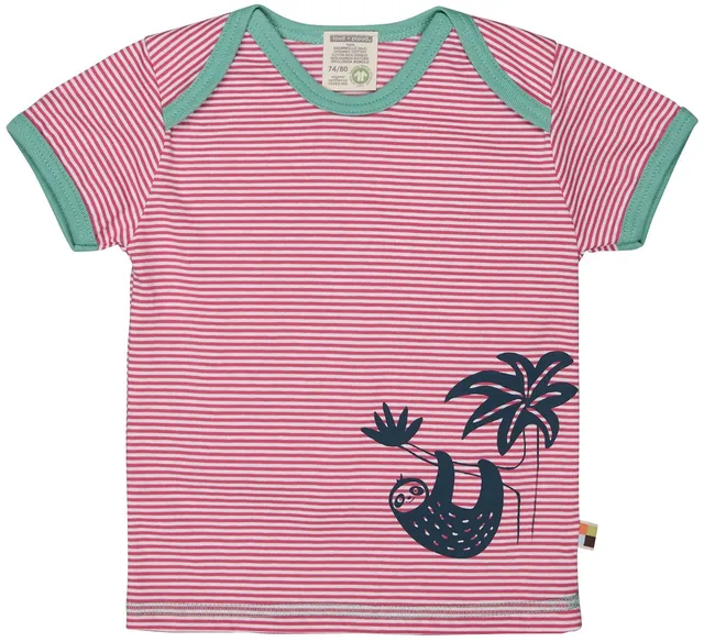 loud-proud-classics-t-shirt-ringel-druck-azalea-86-92 image 1