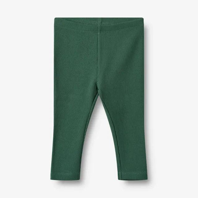wheat-jules-baby-leggings-gr-n-bio-baumwolle-ripp image 1