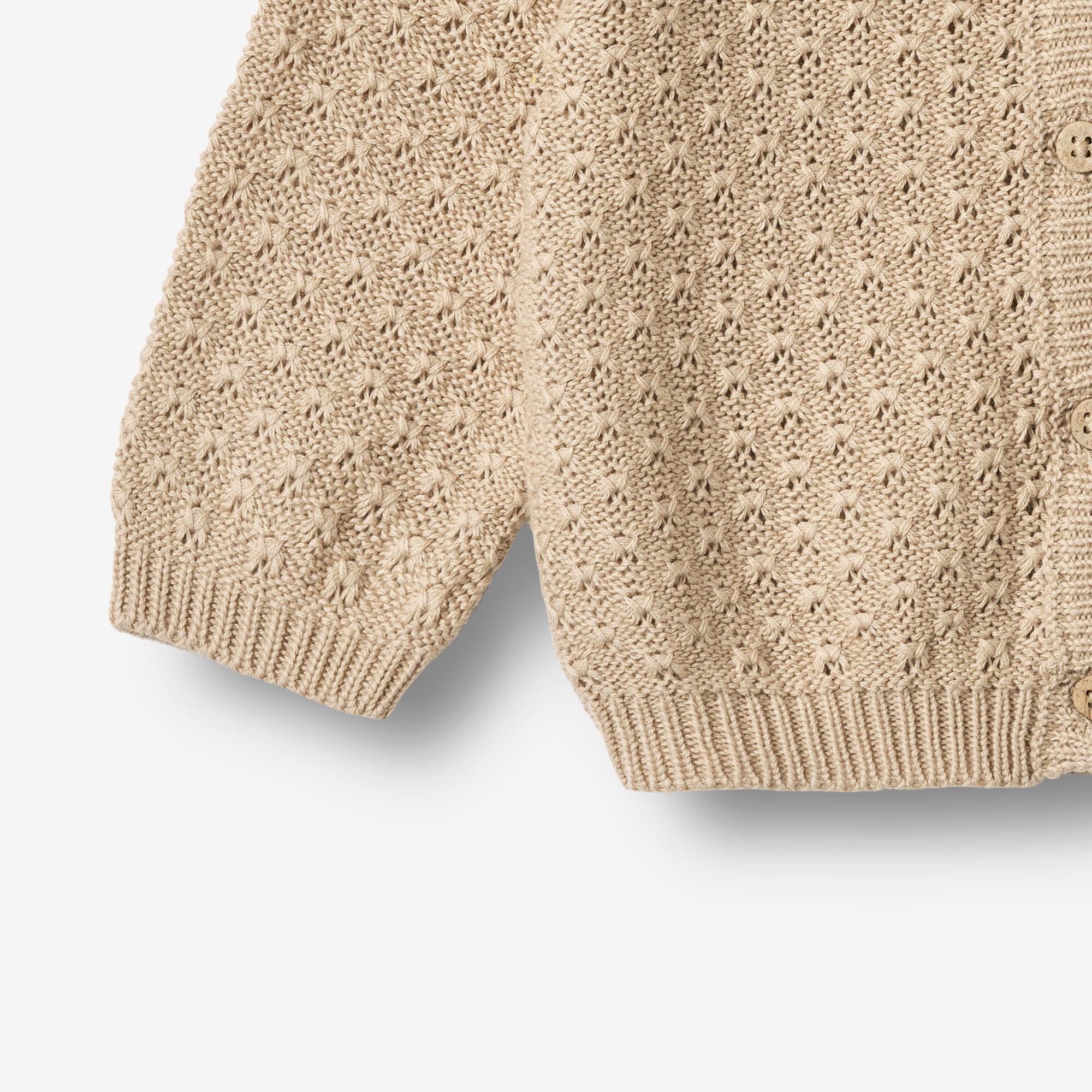wheat-magnella-strickjacke-warm-sand-bio-baumwolle image 4