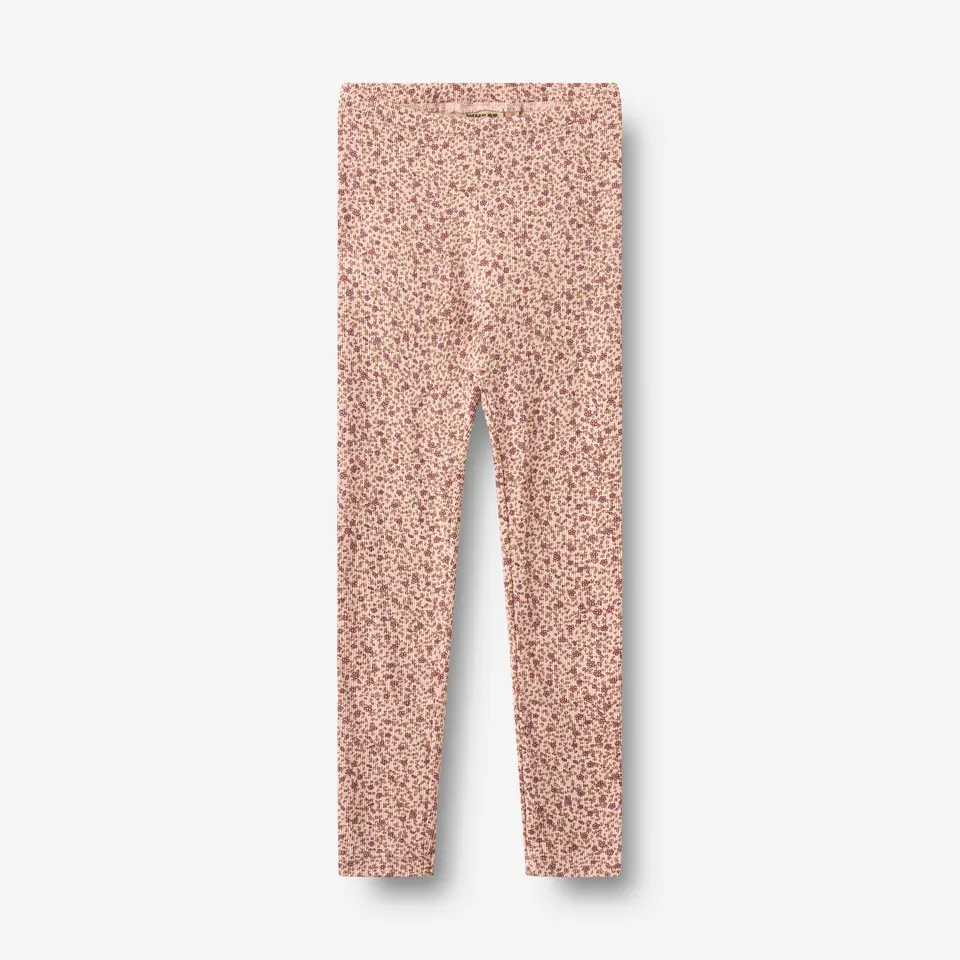 wheat-jules-leggings-dime-rose-small-flowers-junior-bio image 1