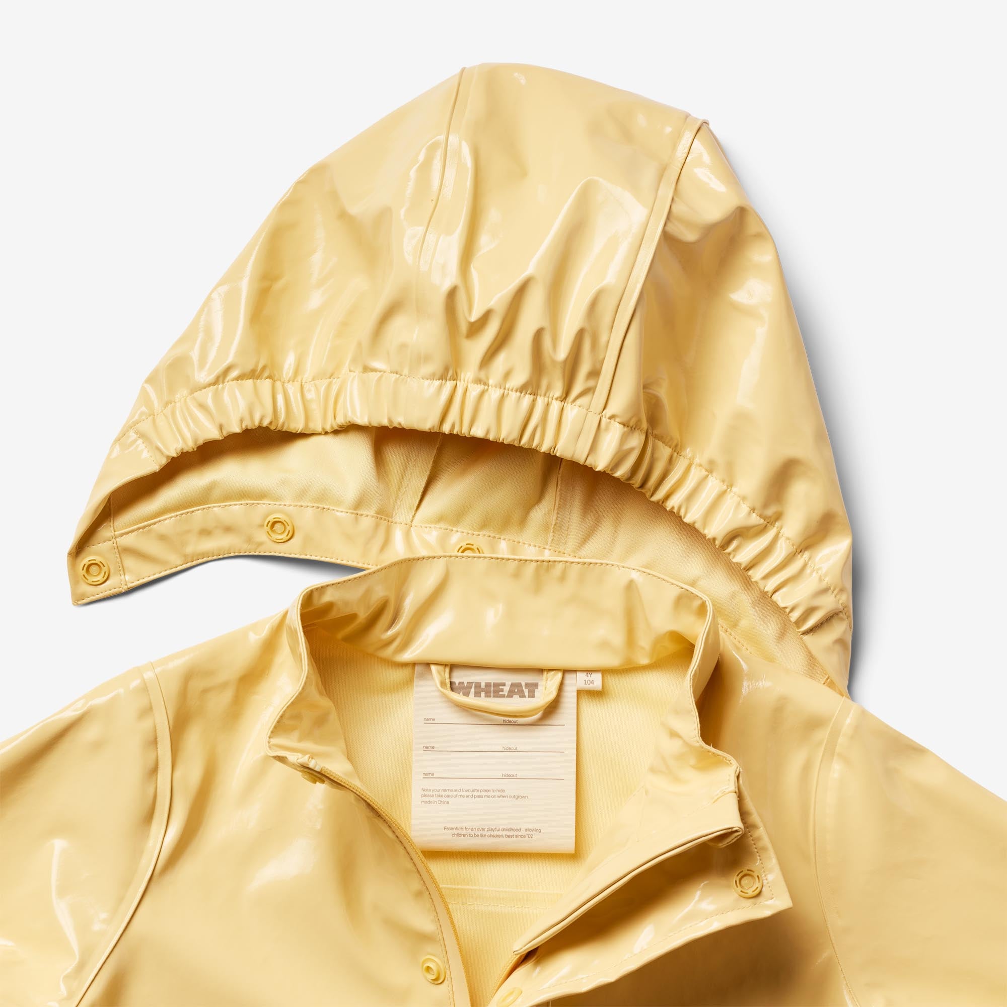 wheat-ollo-regenjacke-kinder-gelb-wasserdicht image 4