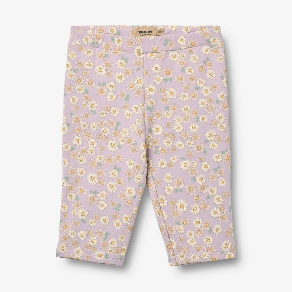 wheat-eline-sweatpants-lavender-daisies-baby image 1
