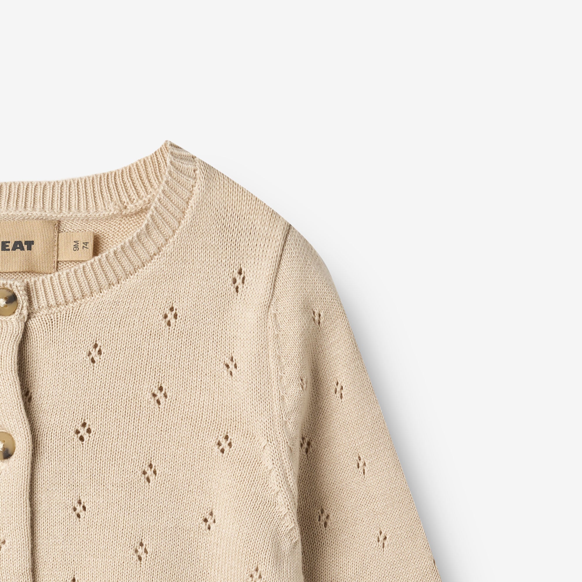 wheat-maia-strickjacke-baby-offwhite-bio-baumwolle image 7