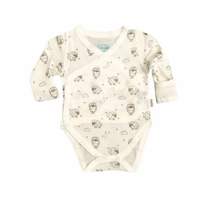 woolrex-sch-fli-wickelbody-baby-merinowolle-creme-gemustert image 1