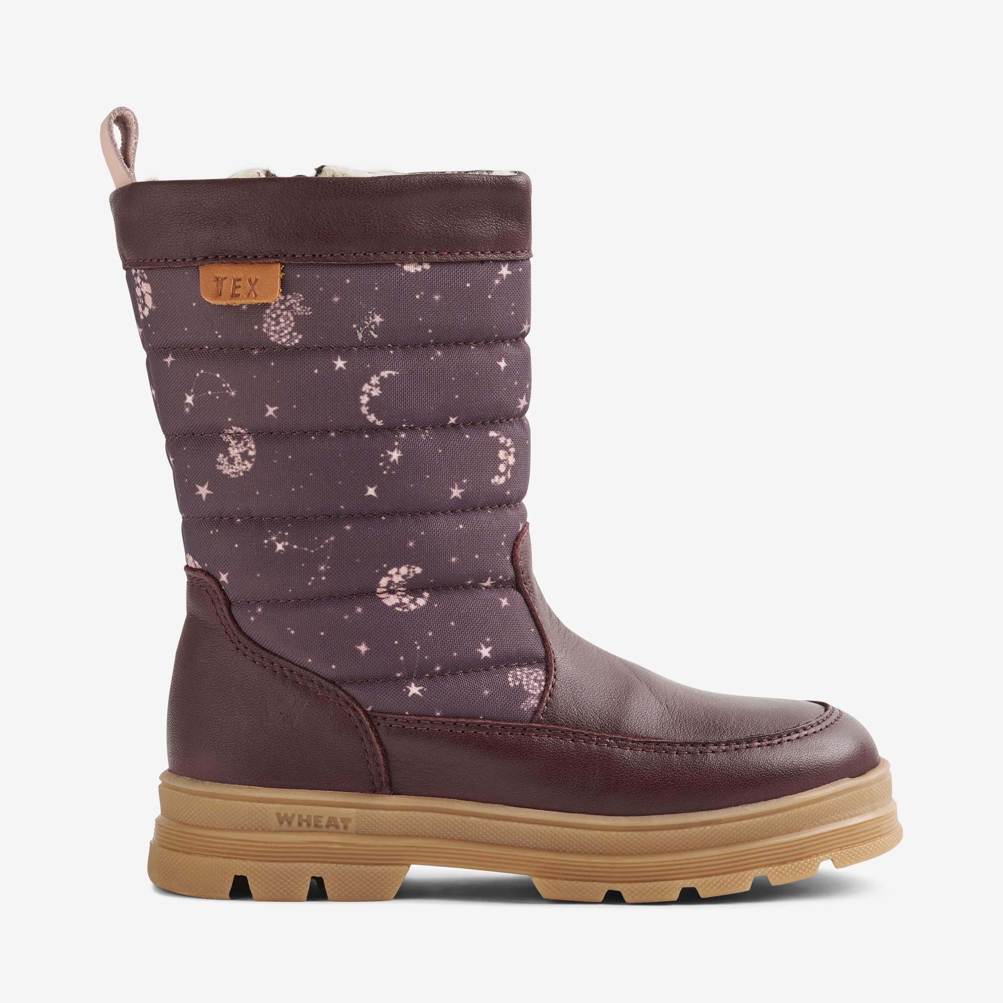 wheat-winterboot-koa-tex-winterstiefel-plum-truffle-stars image 3