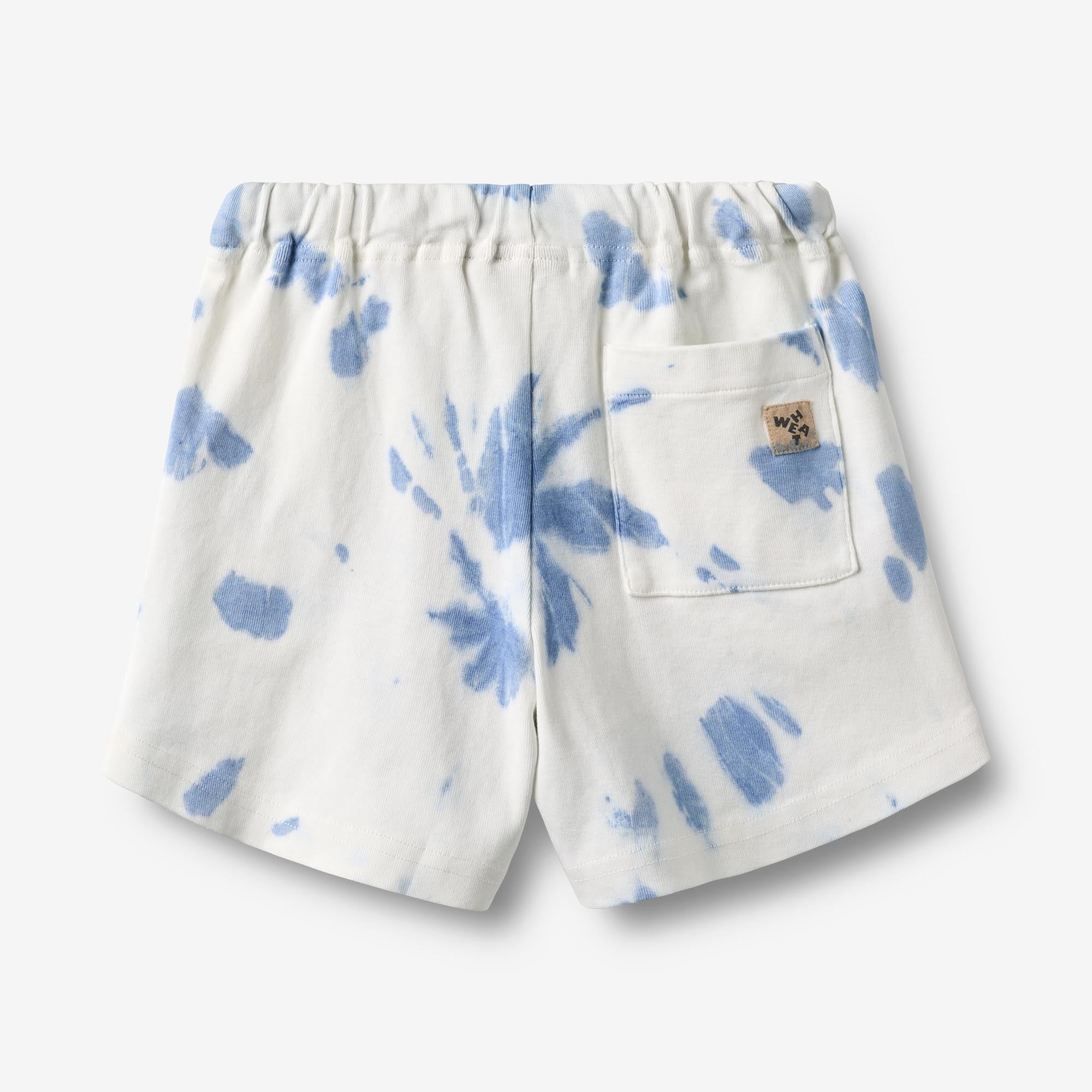 wheat-kalle-jersey-shorts-kind-blue-tie-dye-bio-baumwolle image 2