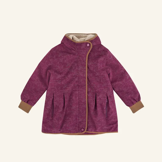 finkid-aina-ice-2in1-winterjacke-chocolate-110-120-wasserdicht image 1