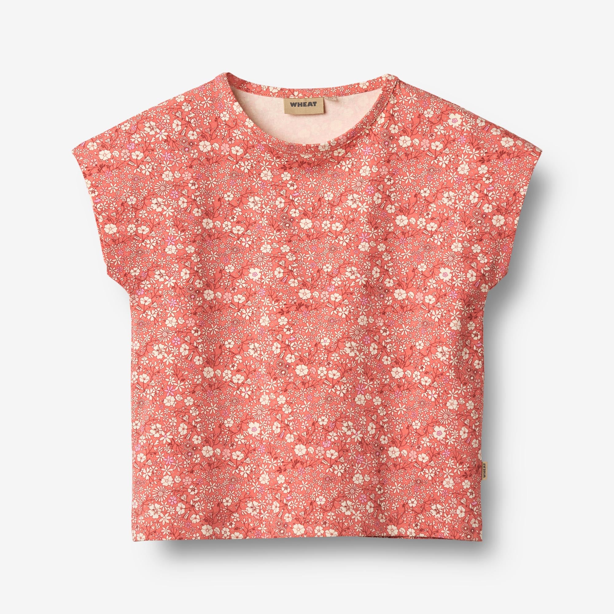 wheat-bette-coral-flowers-t-shirt-bio-baumwolle image 1