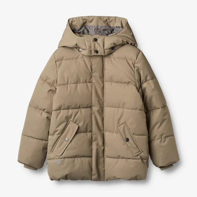 wheat-gael-pufferjacke-grey-stone-thinsulate-kinder-wattiert image 1