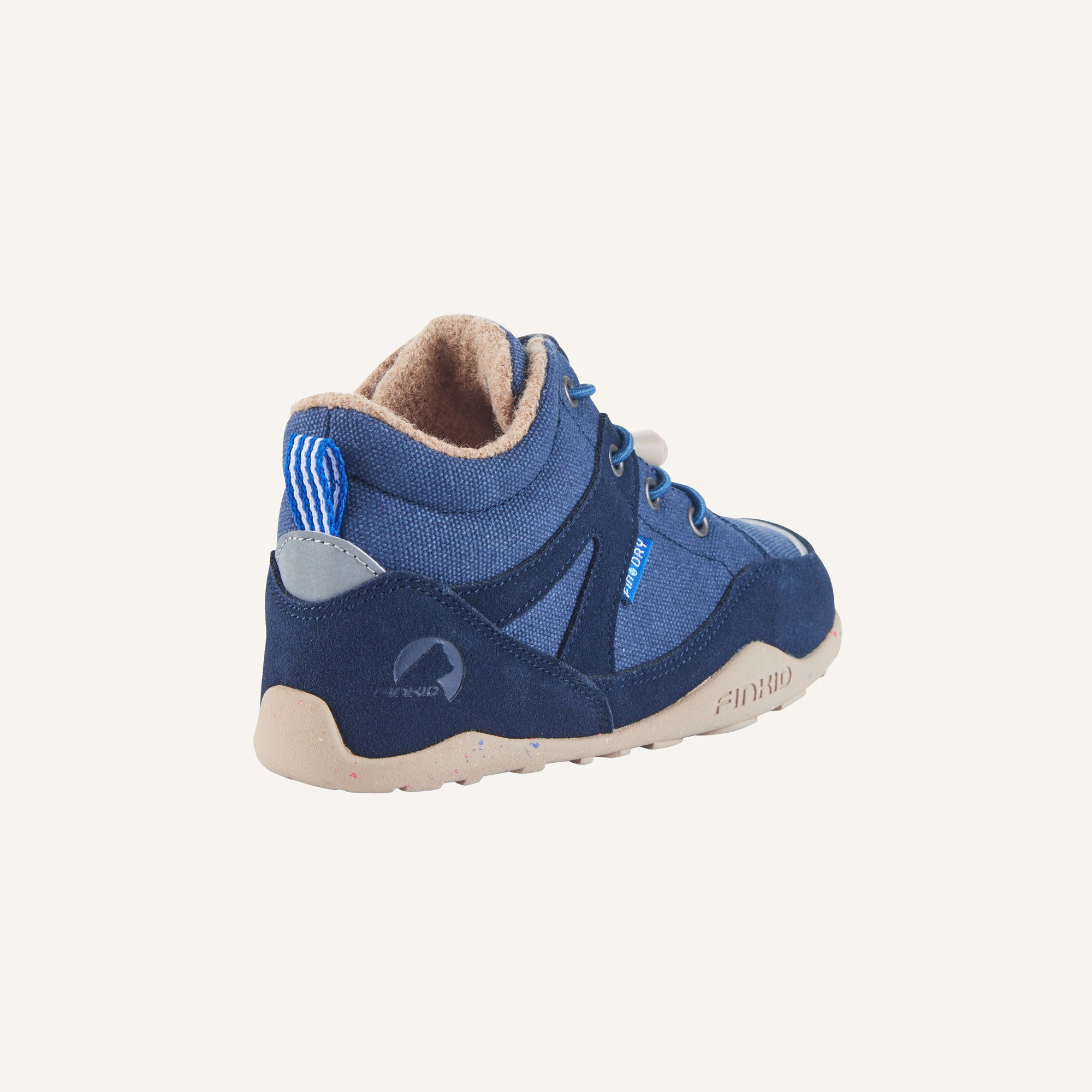 finkid-husky-nilkka-barfu-schuhe-navy-wasserdicht-wollsohle image 4