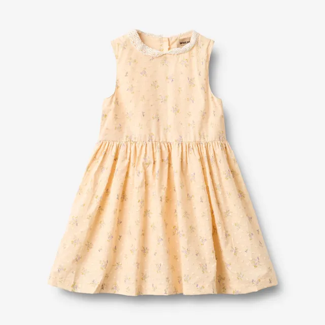 wheat-elma-kleid-apricot-blumen-bio-baumwolle-gr-122 image 1