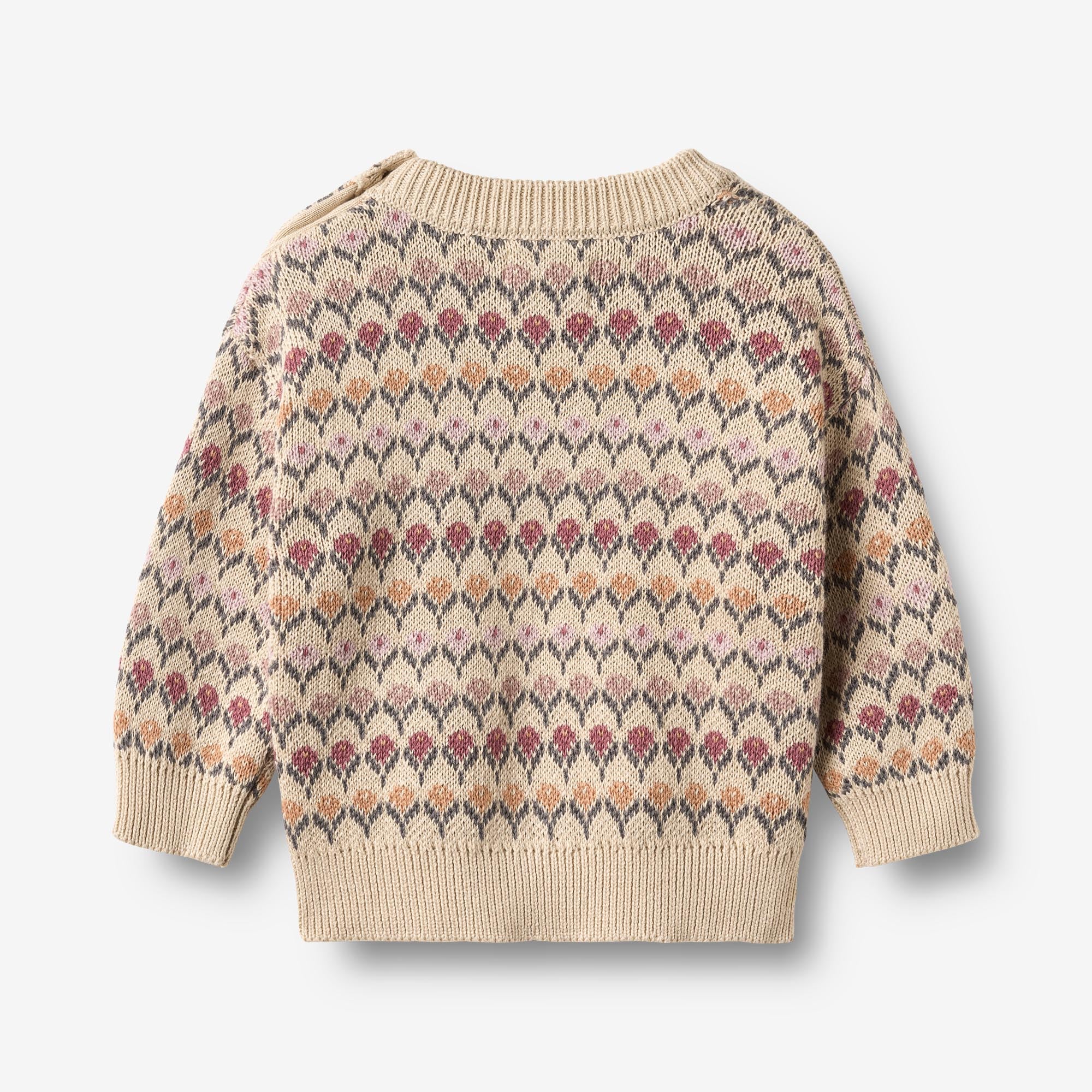 wheat-jacquard-pullover-harlow-baby-strickpullover-offwhite-baumwolle image 3