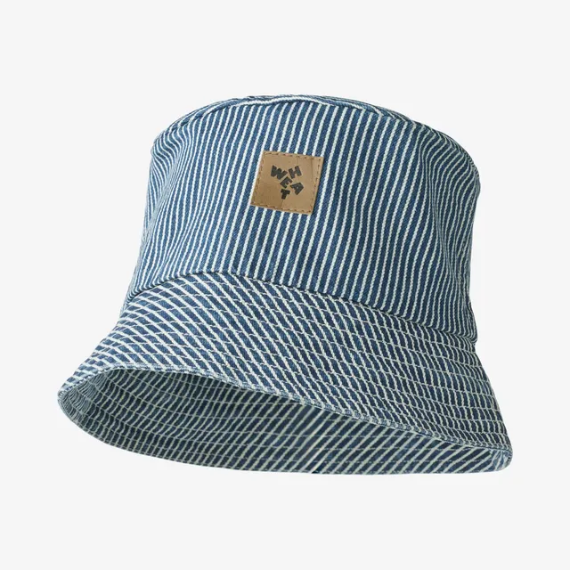 wheat-charlie-fischerhut-denim-stripe-bio-baumwolle image 1