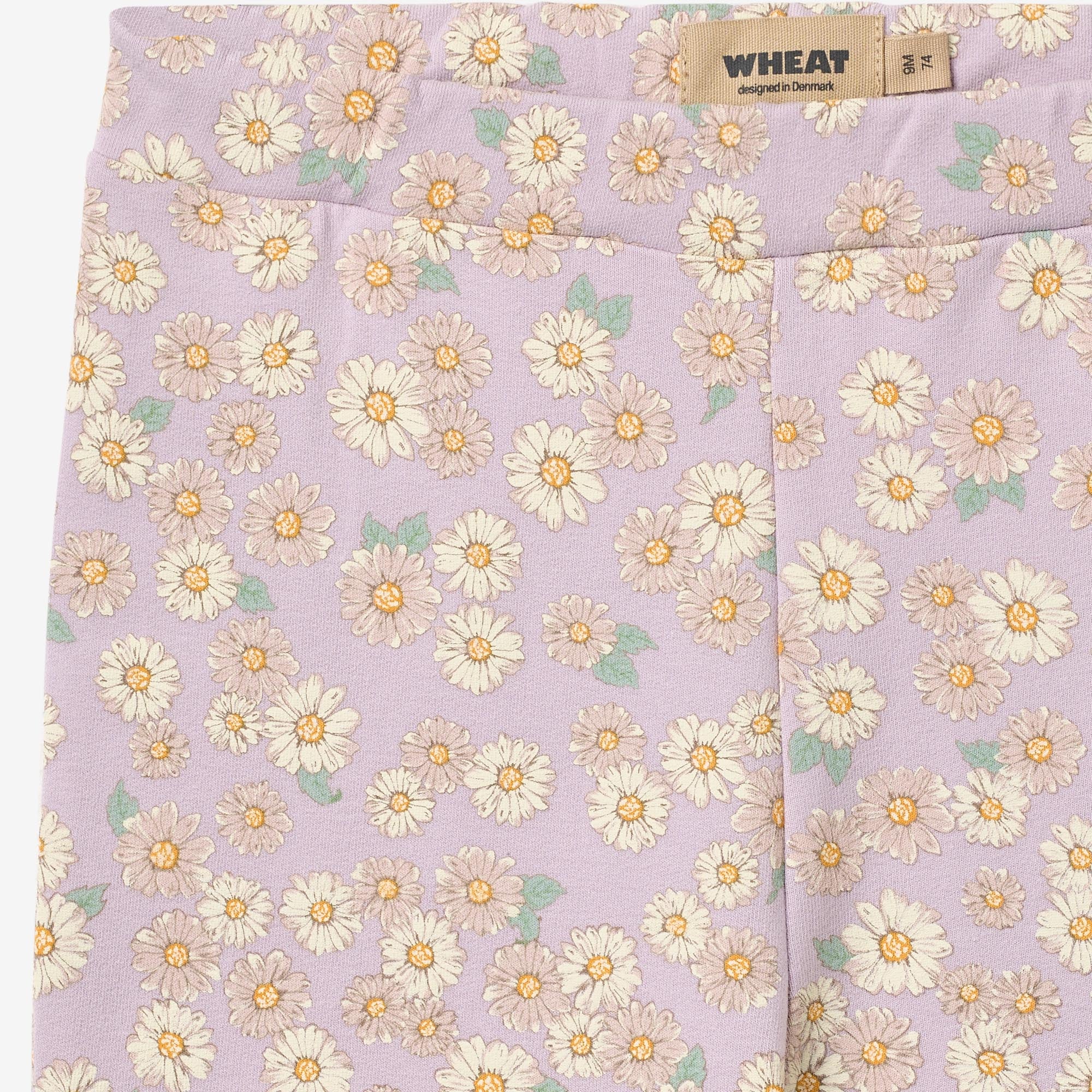wheat-eline-sweatpants-lavender-daisies-baby image 3