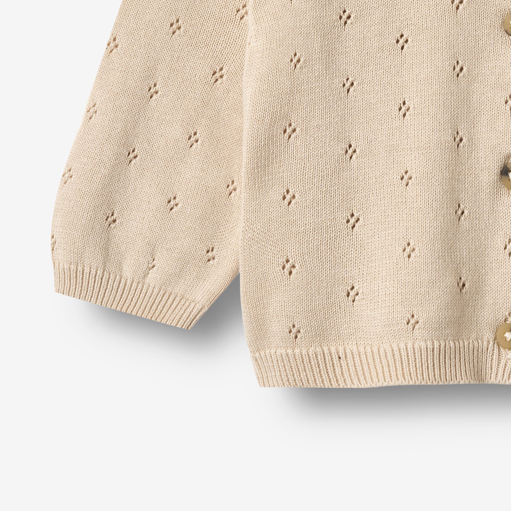 wheat-maia-strickjacke-baby-offwhite-bio-baumwolle image 6