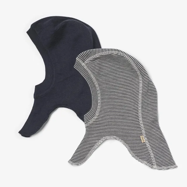 wheat-felix-balaclava-schlupfm-tze-navy-stripe-merinowolle image 1