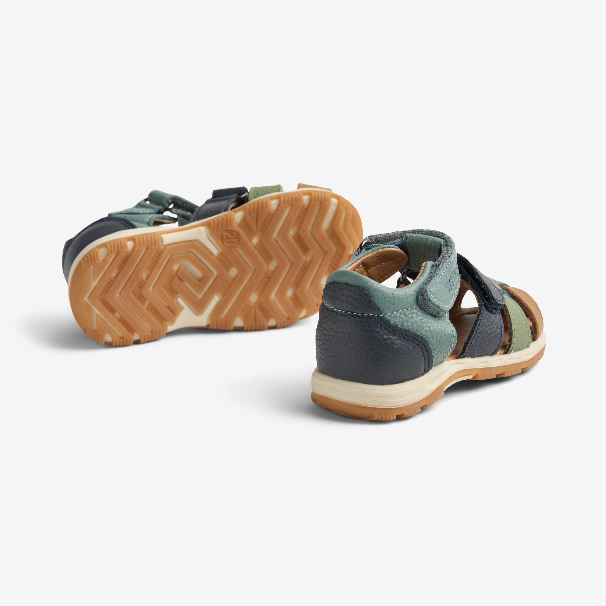 wheat-frei-sandale-stormy-sea-leder-kinder-unisex image 3