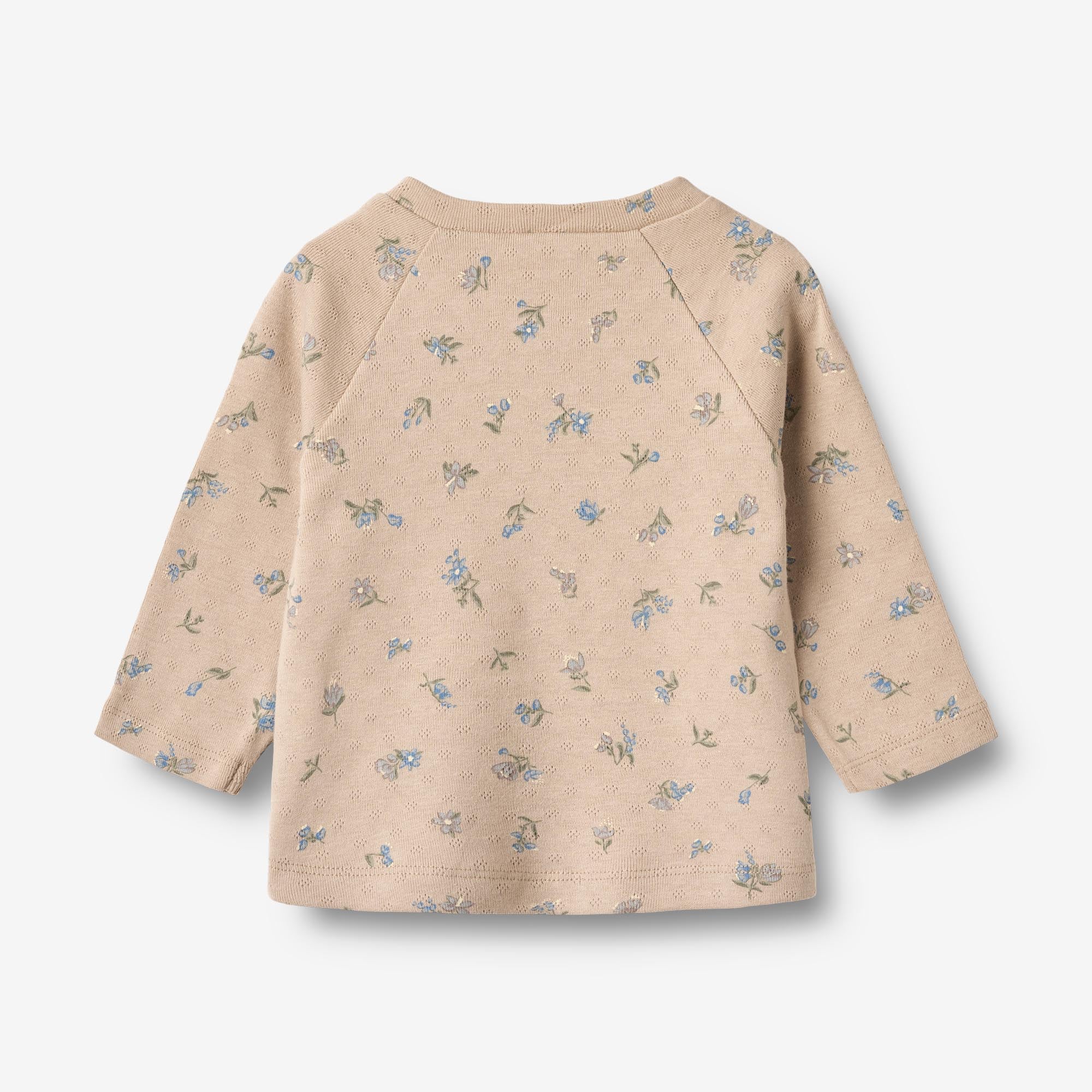 wheat-darrin-t-shirt-l-s-warm-sand-flowers-baby-langarmshirt-bio image 2