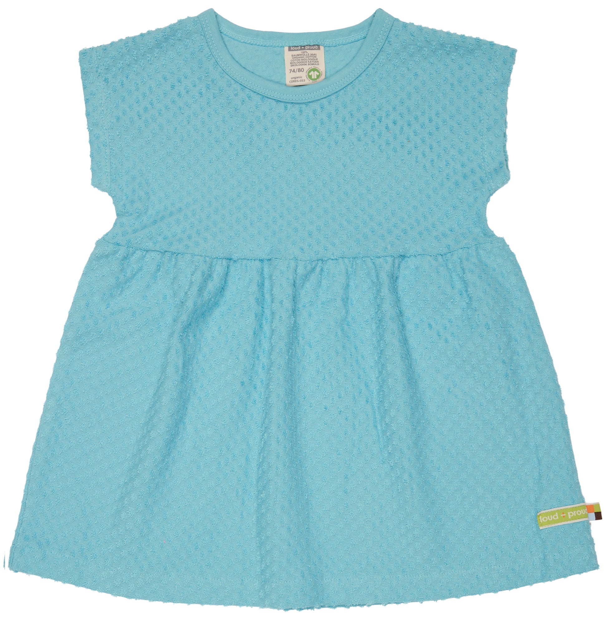 loud-proud-classics-kleid-frottee-punkte-m-dchenkleid-aster image 5