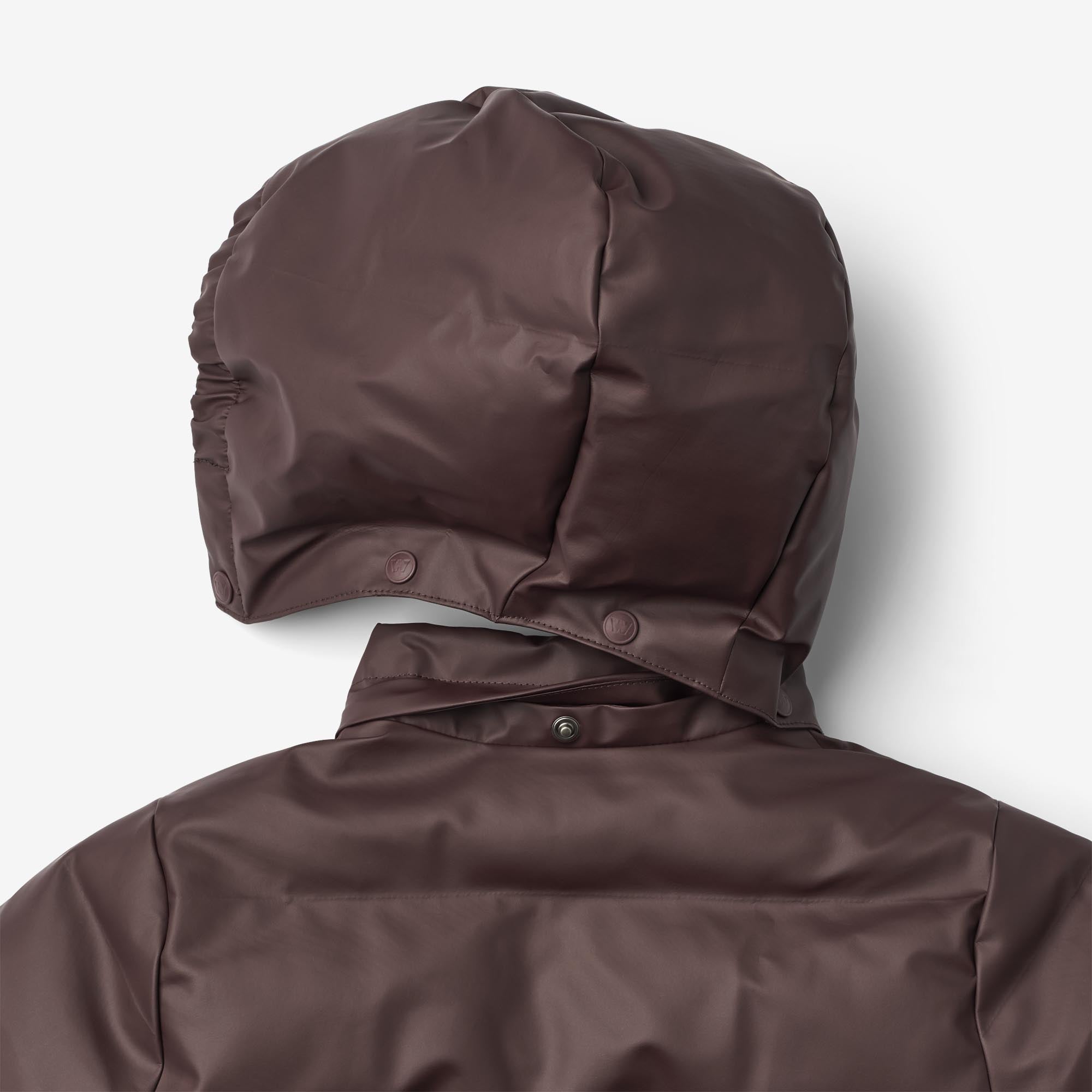 wheat-coast-pu-puffer-jacket-chocolate-plum-wasserdicht image 3