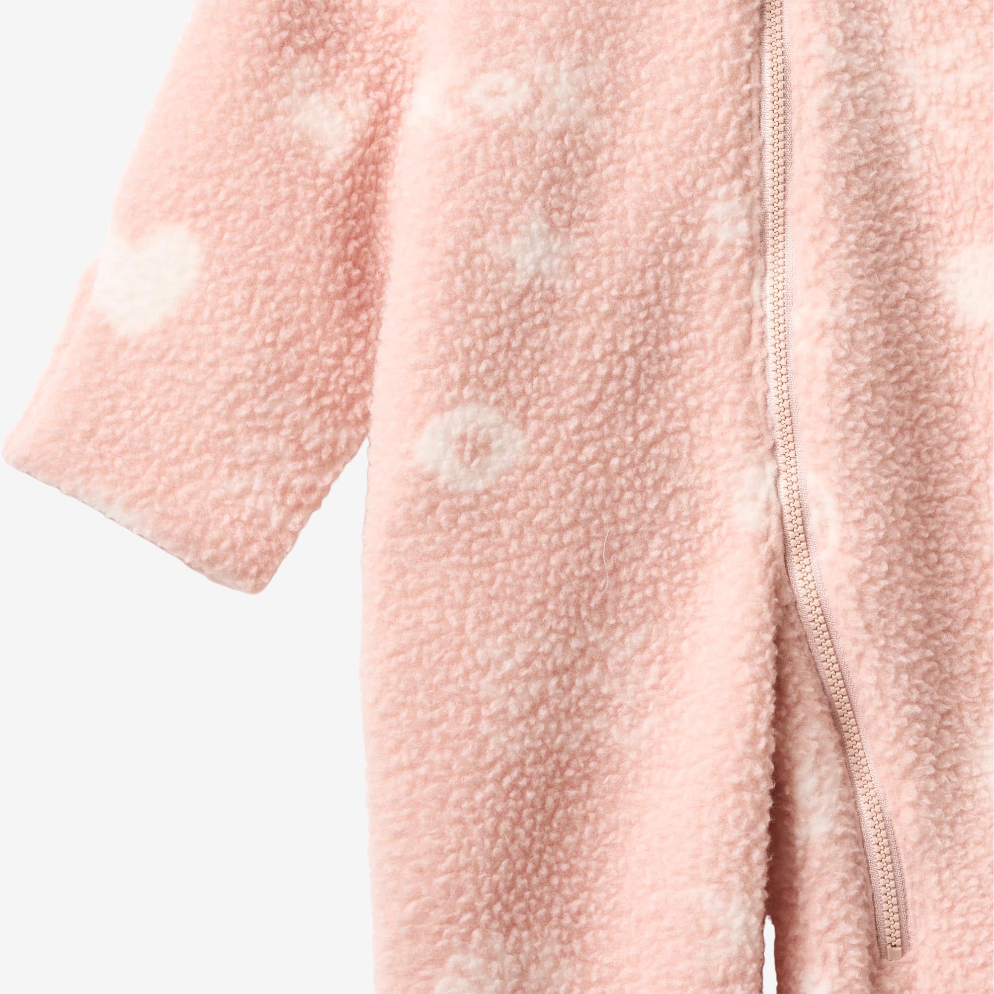 wheat-allo-fleeceanzug-cameo-rose-jacquard-baby-recycling-fleece image 3