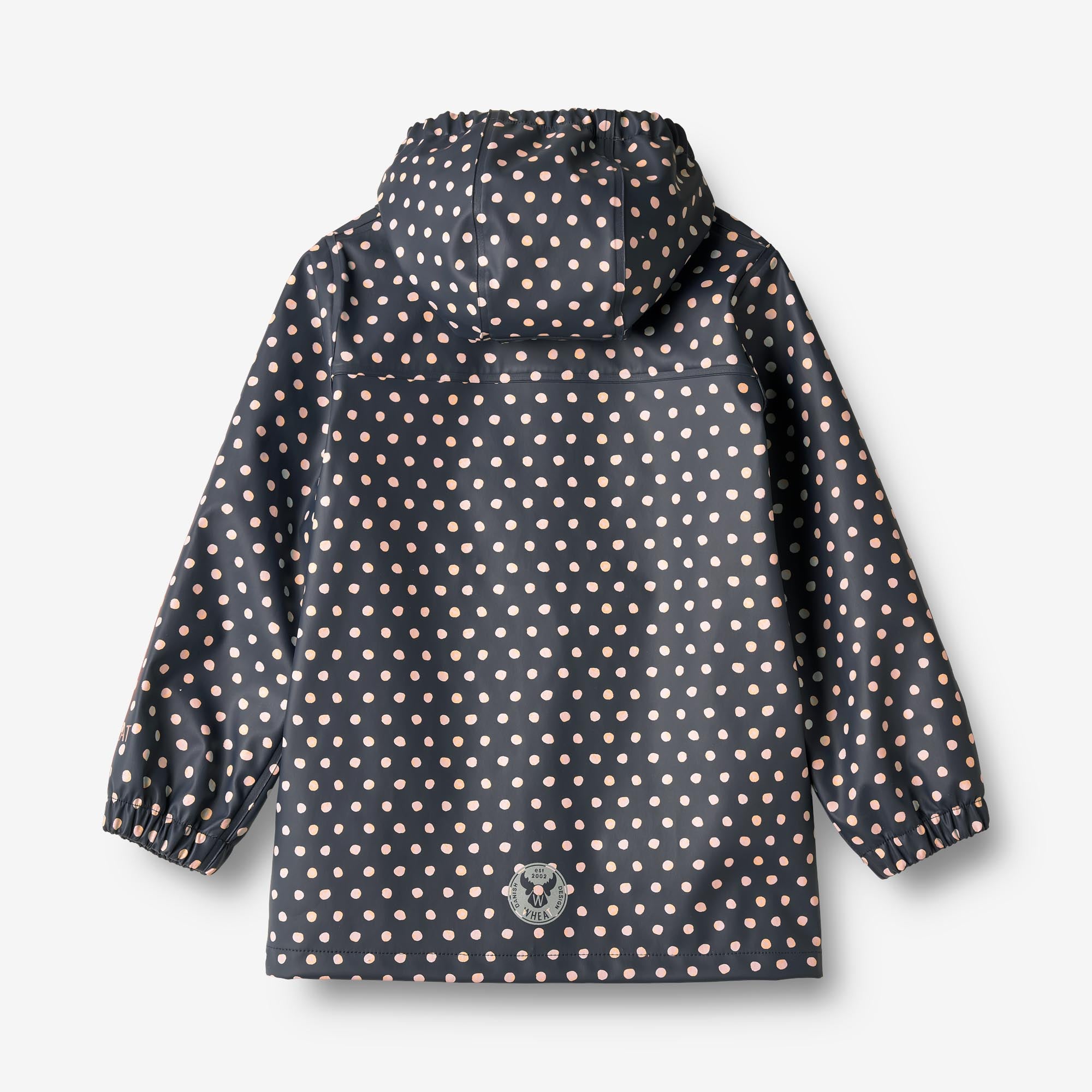 wheat-ollo-regenjacke-ink-dots-recycelt-kinder image 2