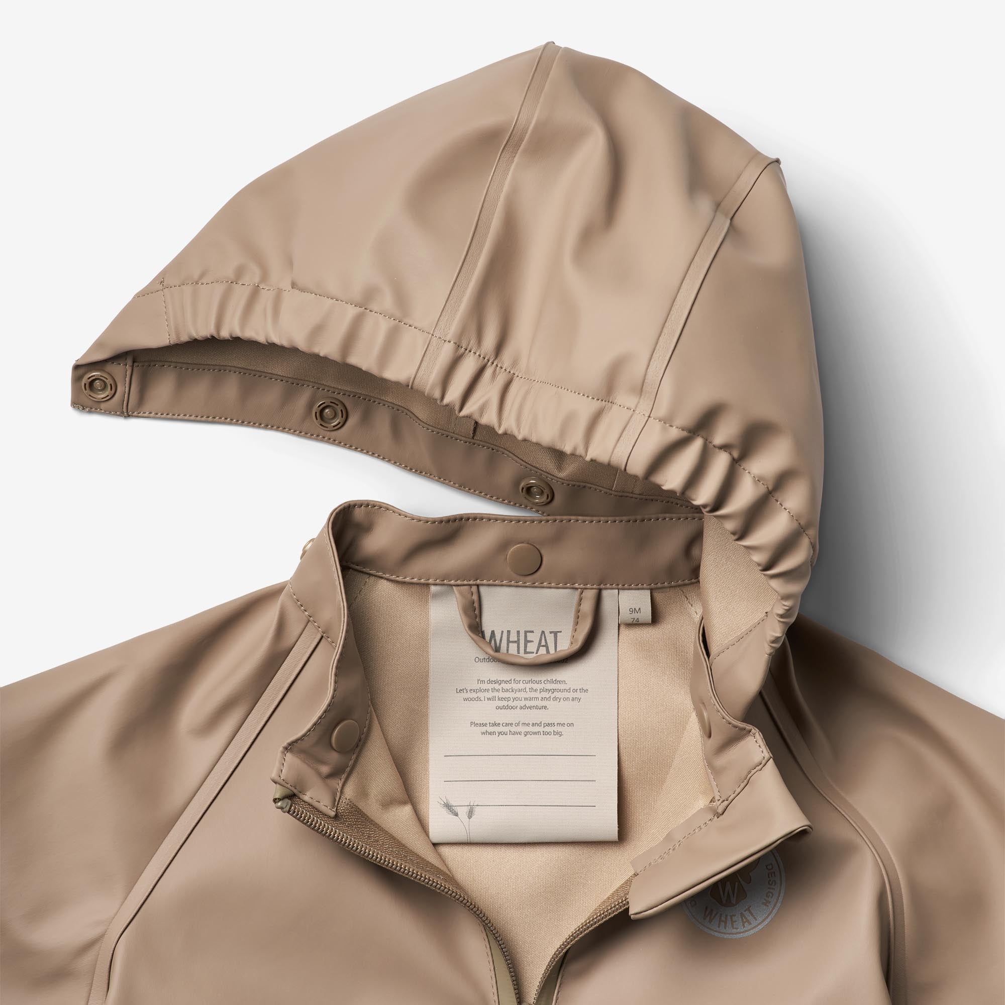 wheat-chardy-regenjacke-beige-stone-baby-74-92 image 3