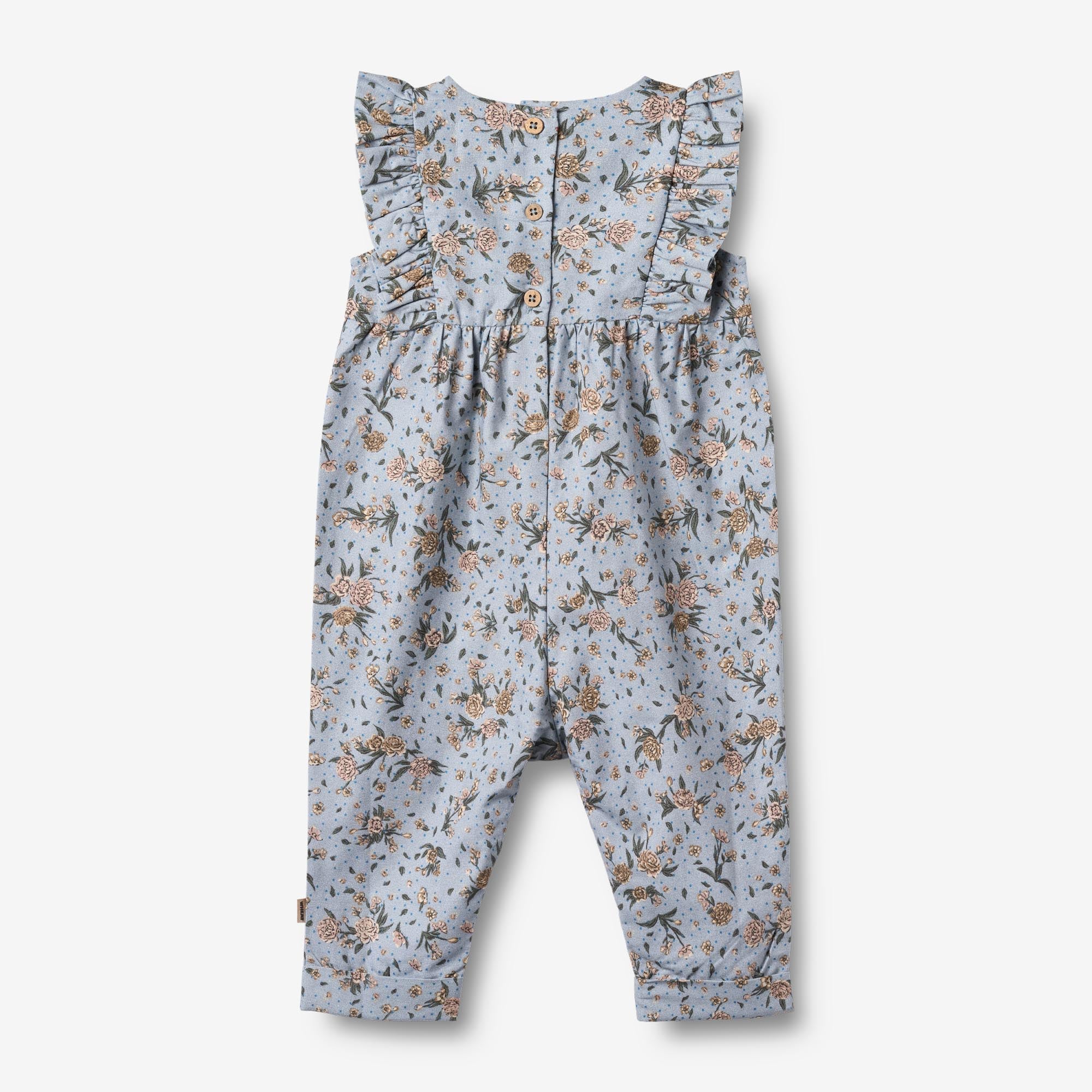 wheat-milia-soft-rain-flowers-strampler-baby-bio image 2