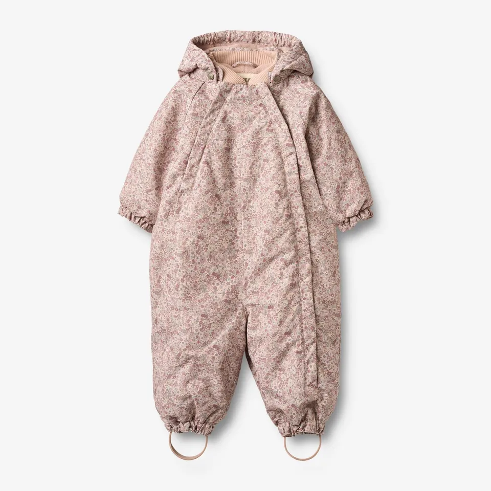 wheat-snowsuit-adi-schneeanzug-rose-dust-flowers-baby image 1