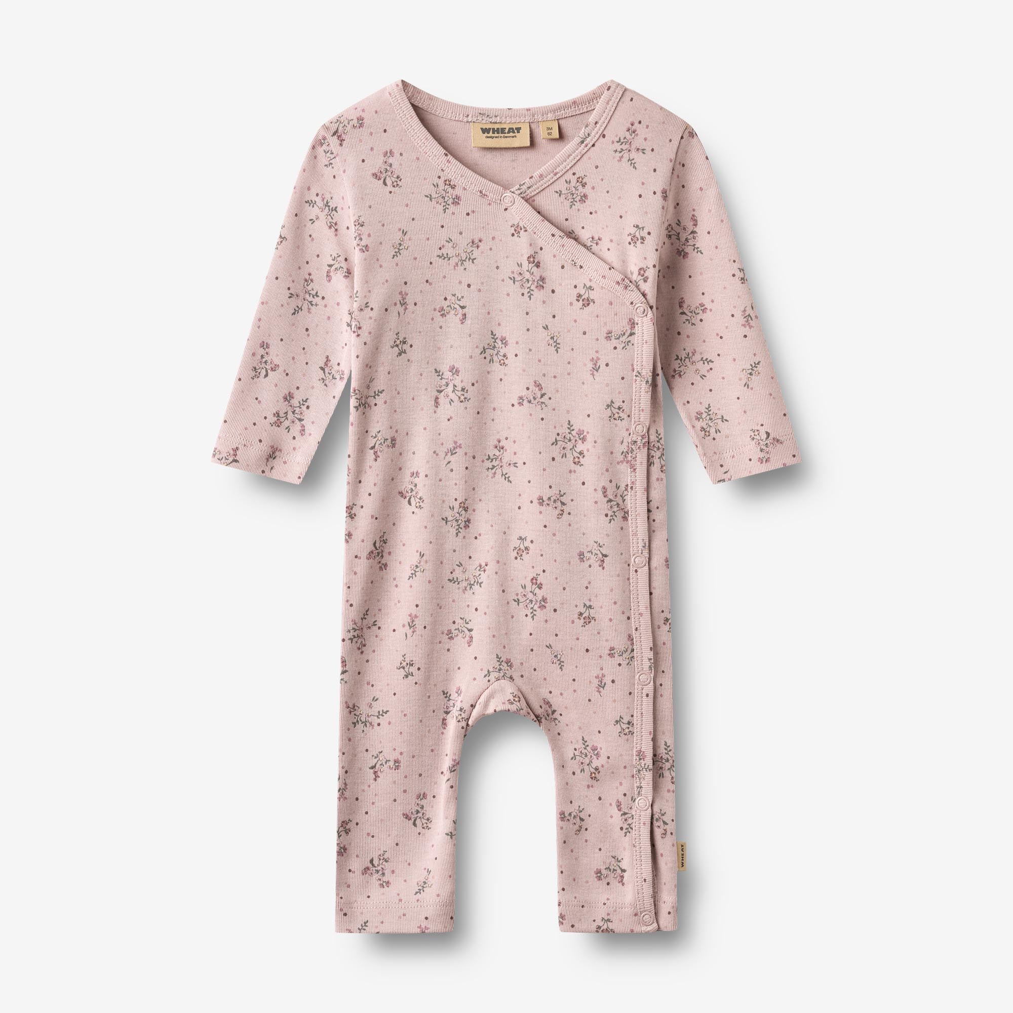 wheat-clothing-everest-wickelbody-lilac-flowers-bio-baumwolle image 1