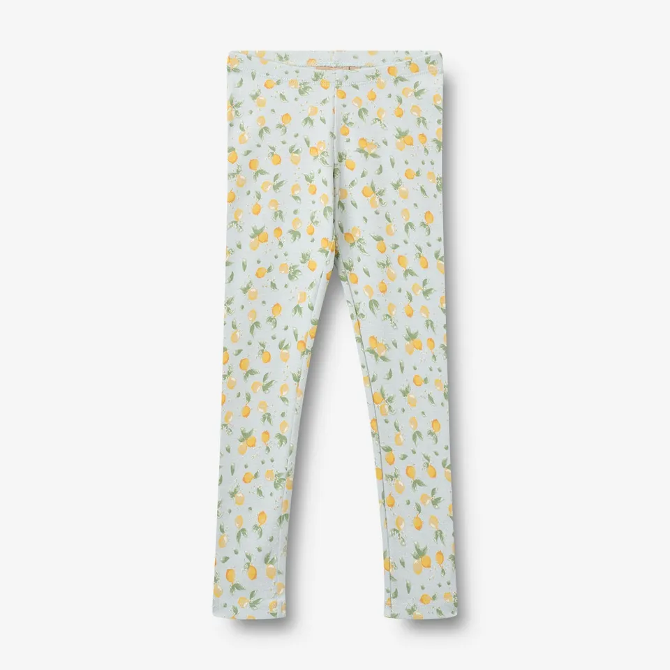 wheat-jules-legging-summer-blue-citrus-bio-baumwolle image 1
