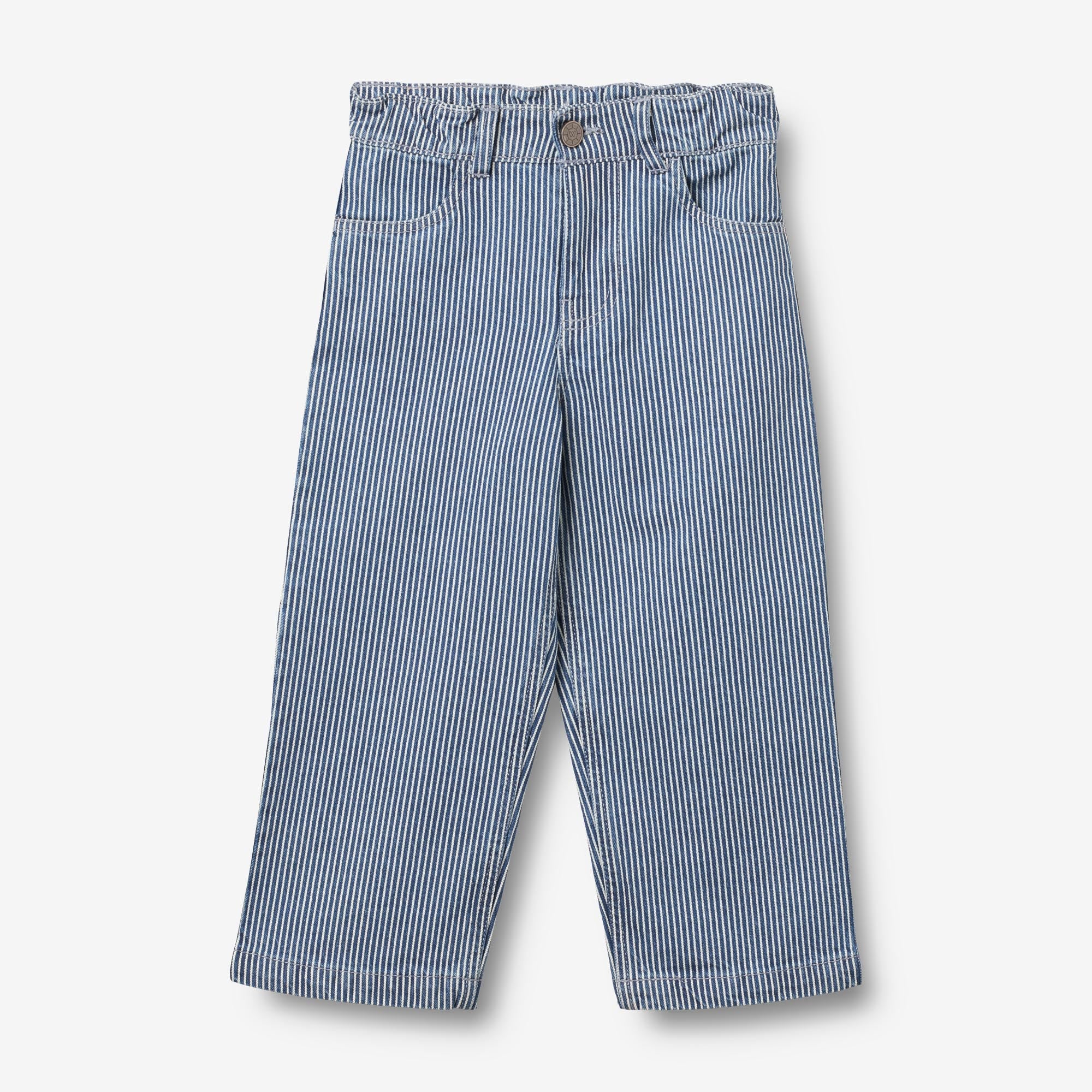 wheat-felix-hose-denim-stripe-bio-baumwolle-jungen image 1