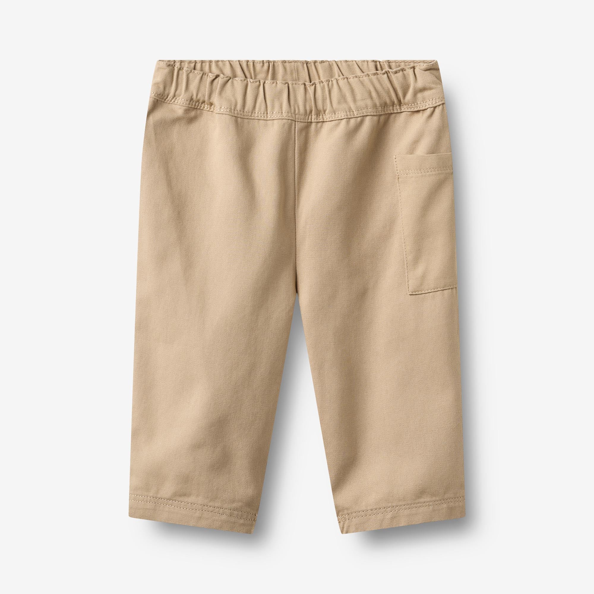 wheat-hose-jeppe-babyhose-sand-stone-bio-twill image 1