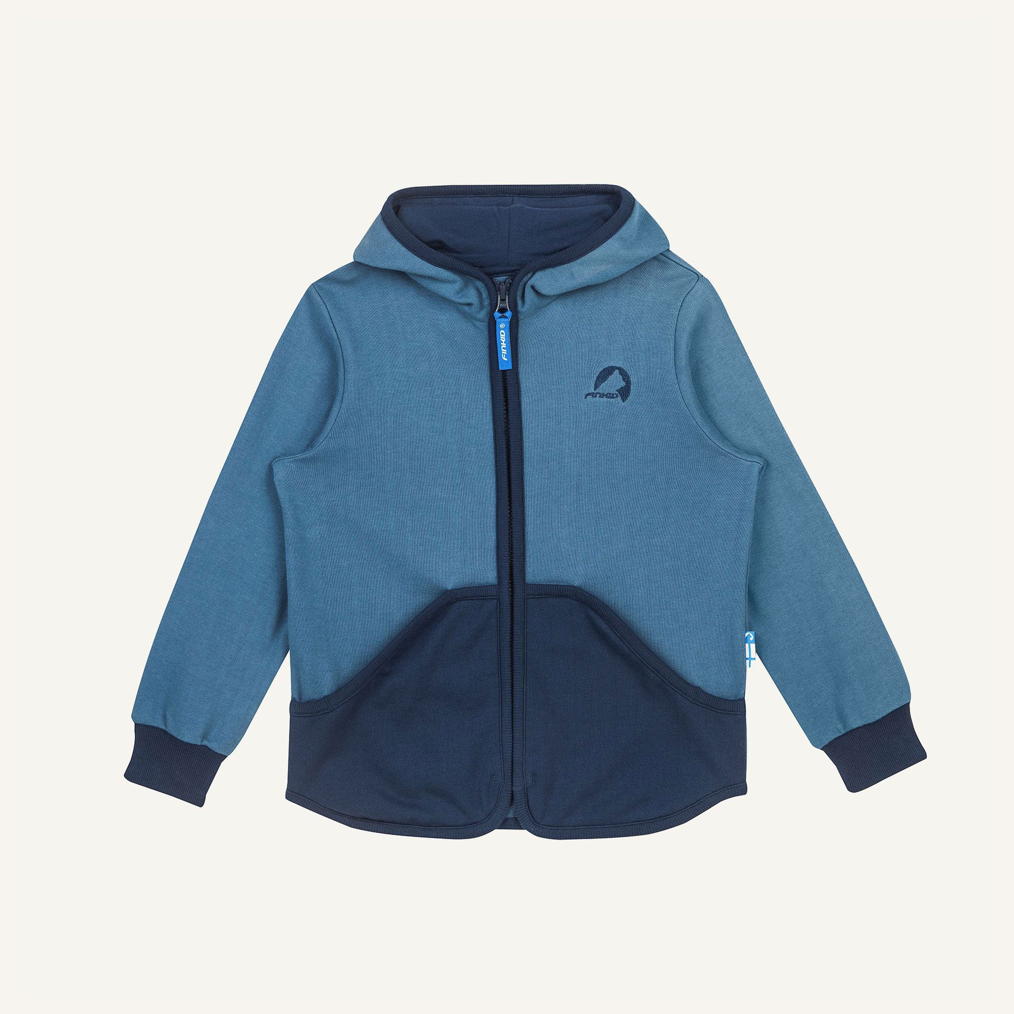 finkid-husky-jaakko-kinder-sweatjacke-navy-nautic-80-90 image 1