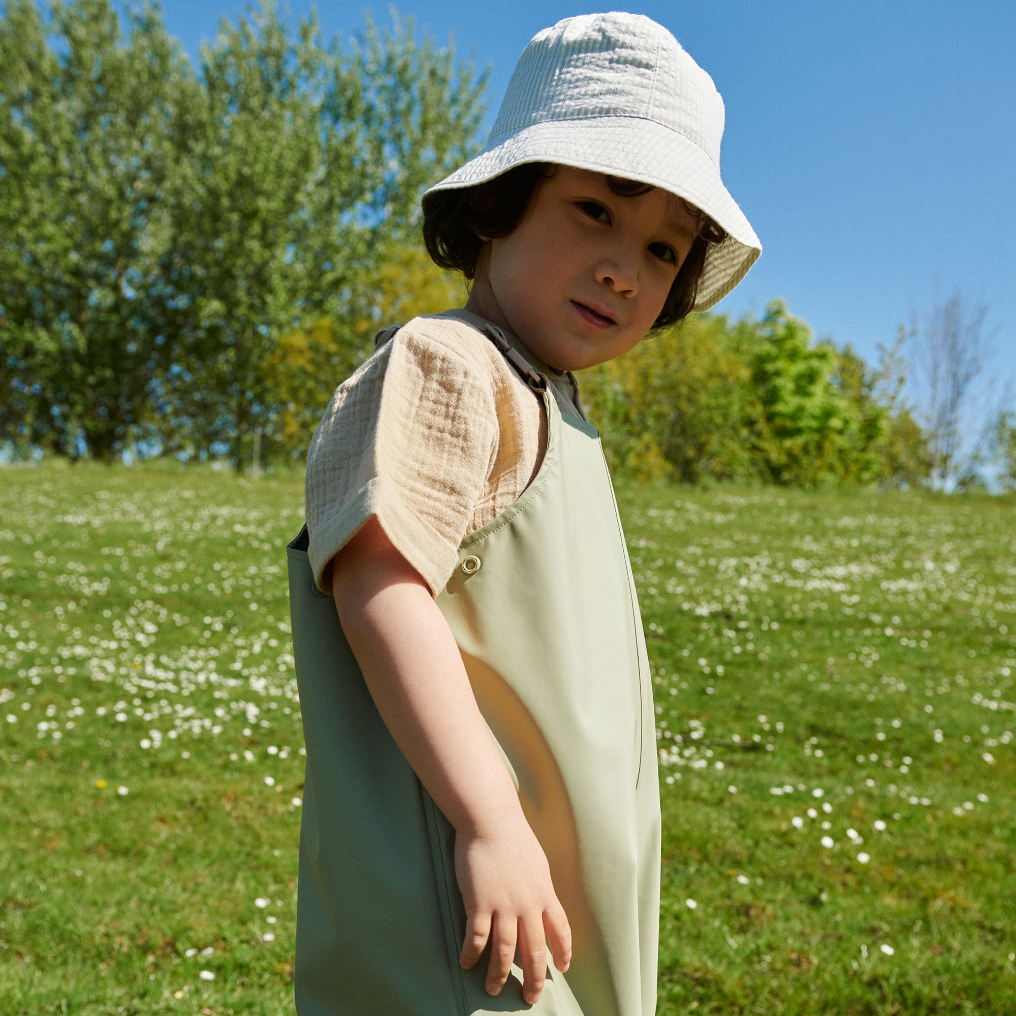 wheat-alec-bucket-hat-sonnenhut-summer-blue-stripe image 2