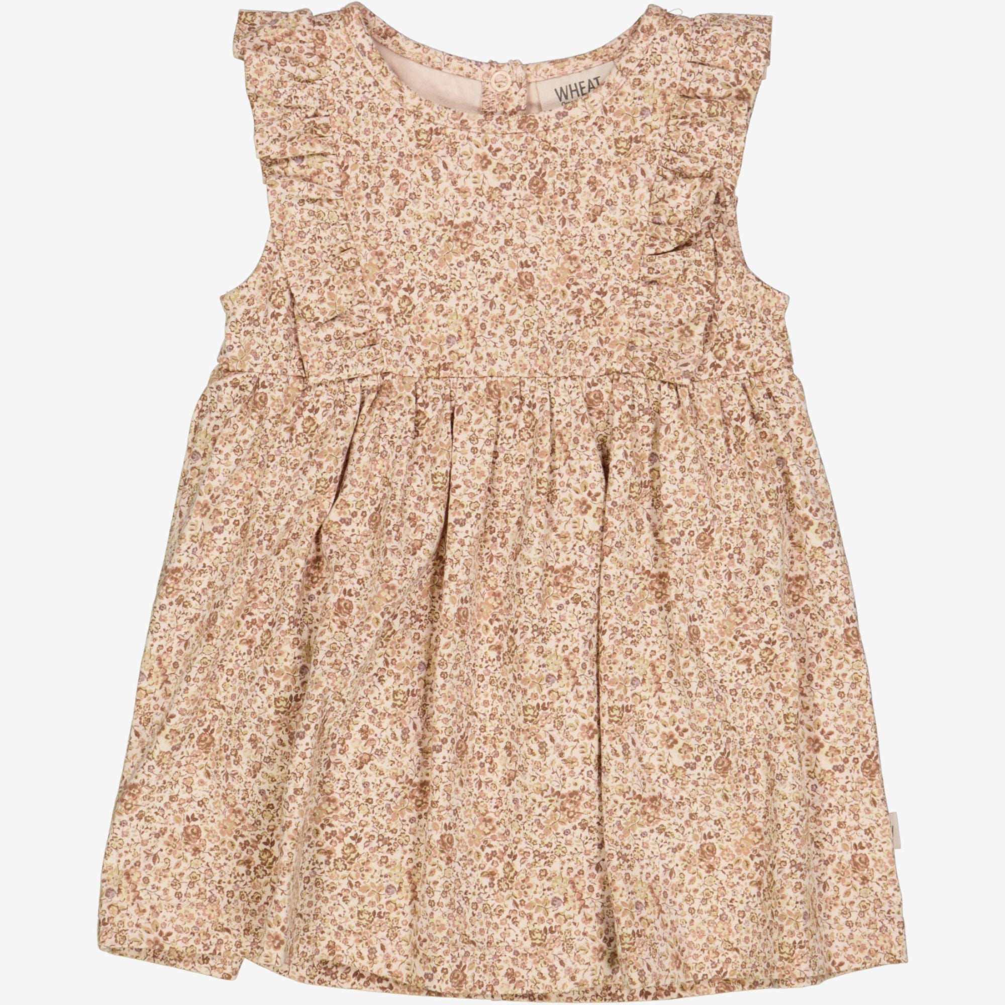 wheat-vianna-bodykleid-rose-flowers-bio-baumwolle image 1