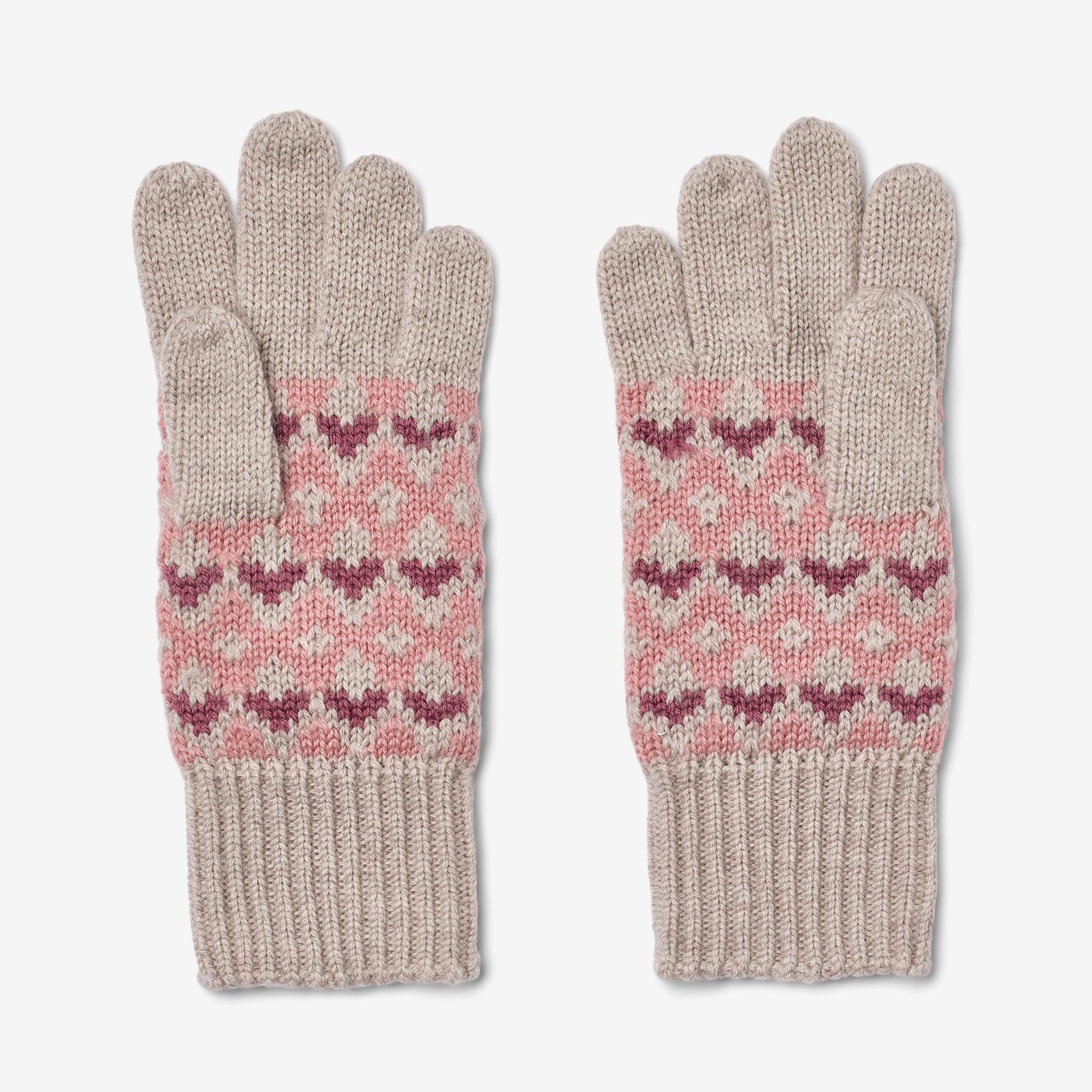 wheat-accessories-finger-gloves-bobbe-pale-lilac-merino-100 image 2