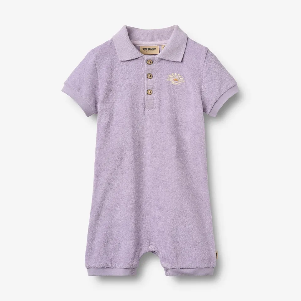 wheat-sully-playsuit-warm-cosmic-lilac-bio-frottee image 1
