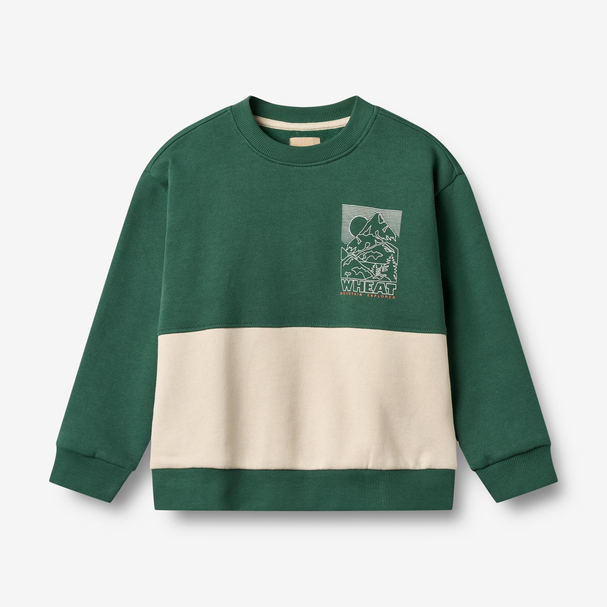 wheat-steff-sweatshirt-kinder-kale-bio-baumwolle image 1