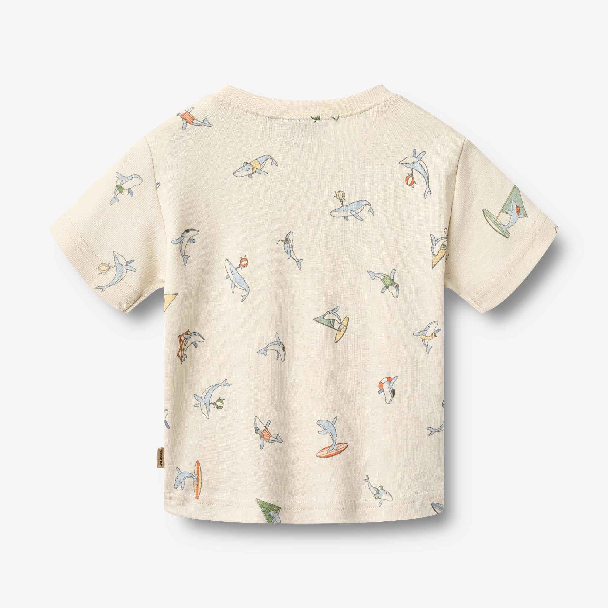 wheat-fabian-t-shirt-whale-friends-bio-kurzarm image 3