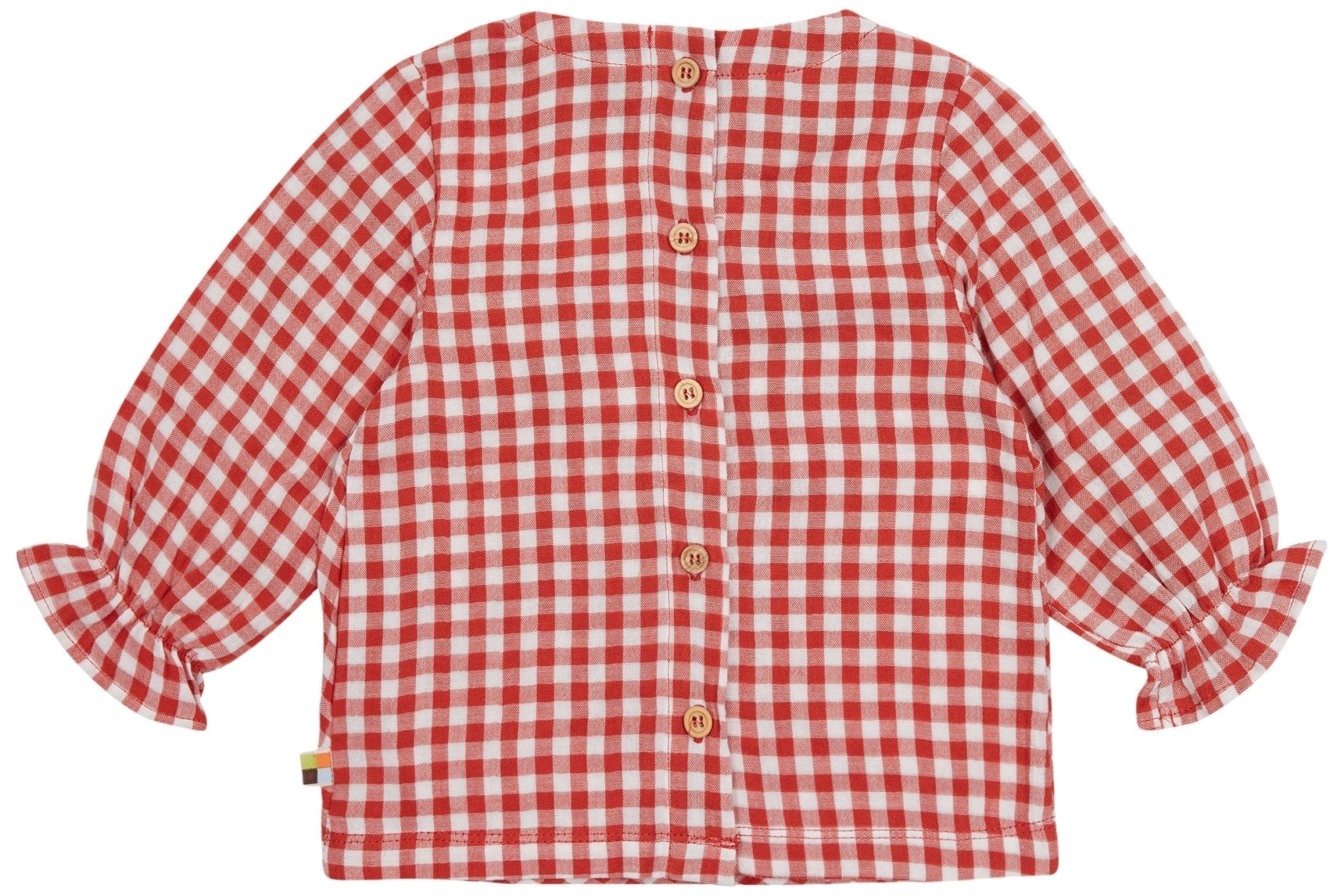 loud-proud-classics-musselin-bluse-karo-grass-98-104 image 4