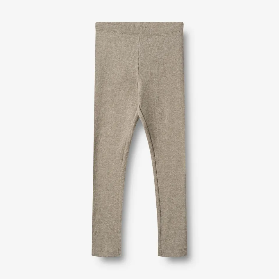 wheat-leggings-jules-kinderleggings-gravel-melange-bio-baumwolle image 1
