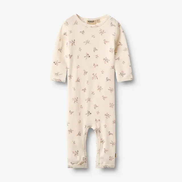 wheat-haven-wolloverall-eggshell-flowers-merino-baby image 1