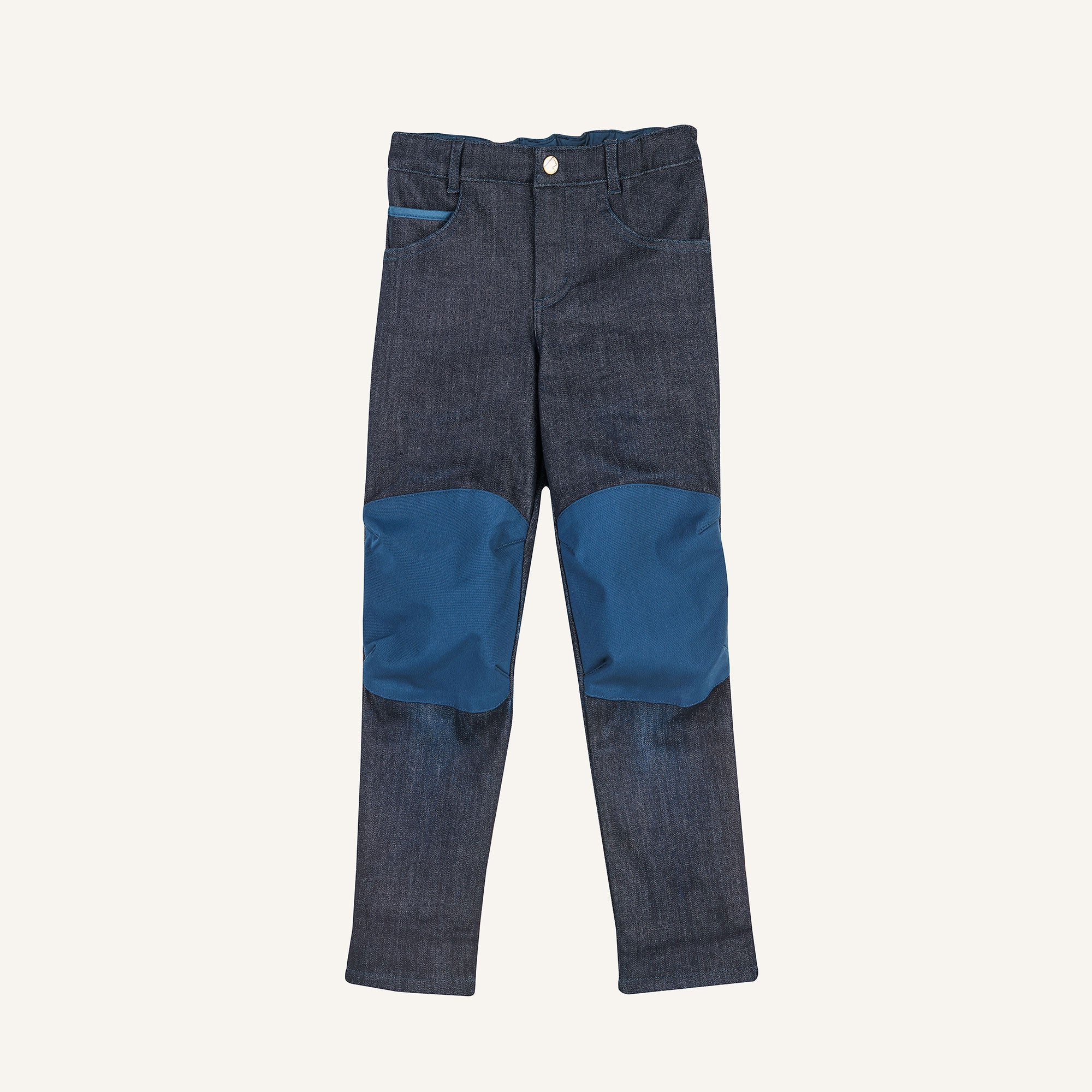 finkid-husky-kuusi-thermo-denim-kinder-jeans-denim-fleece image 1