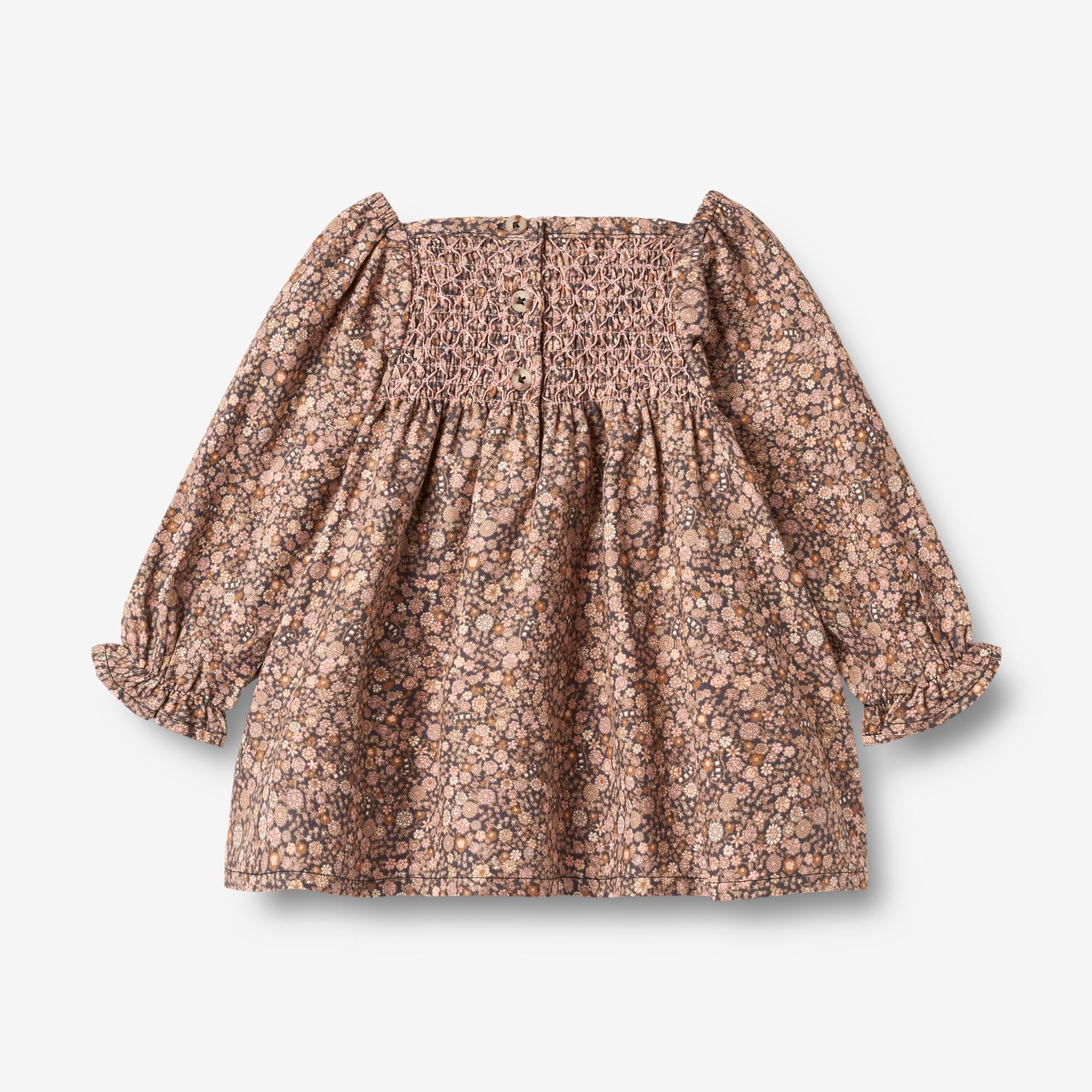 wheat-bella-kleid-langarm-baby-black-sea-garden-bio image 2