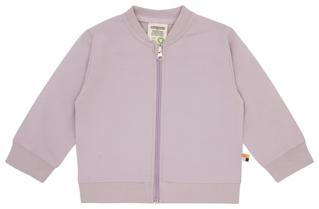 loud-proud-classics-sweatjacke-olive-86-92-pflanzenfarbe image 1