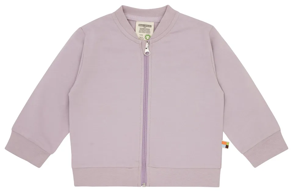 loud-proud-classics-sweatjacke-olive-86-92-pflanzenfarbe image 1