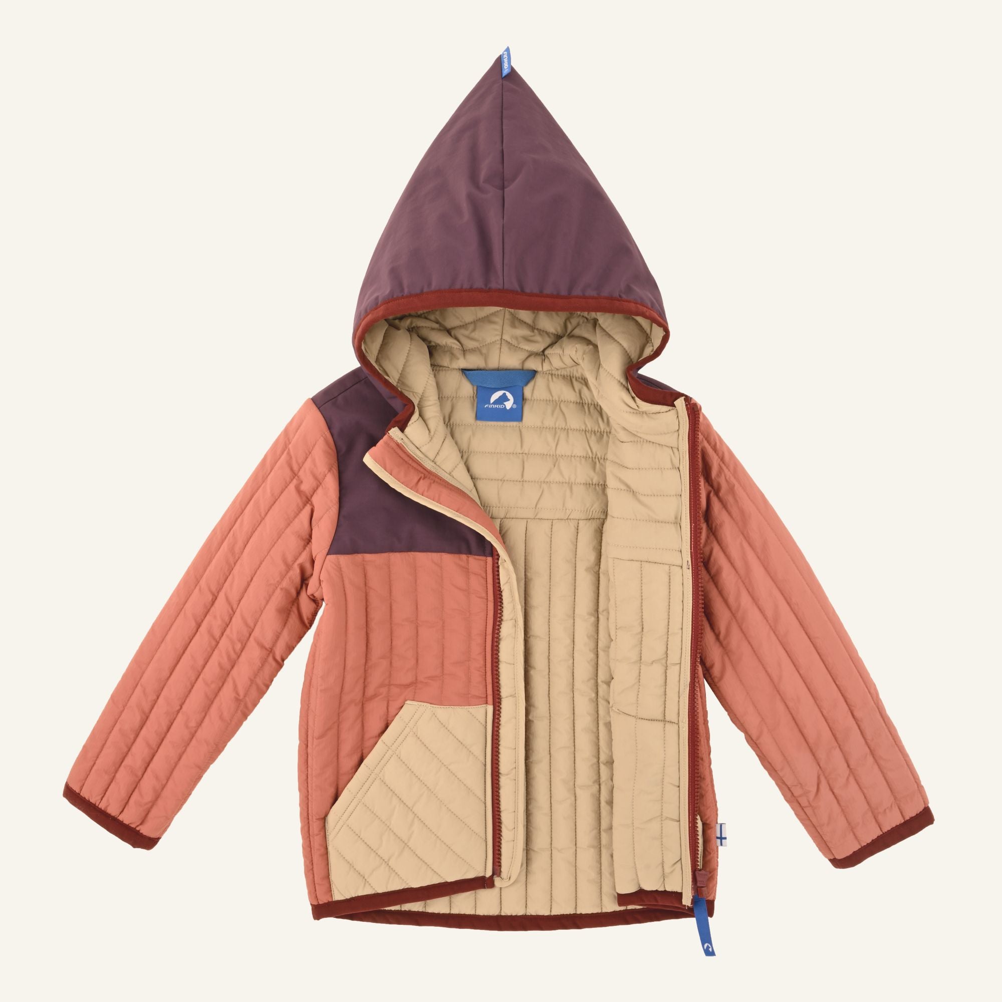 finkid-husky-tonttu-air-zip-in-innenjacke-deep-water-denim-leichte-steppjacke-f- image 6