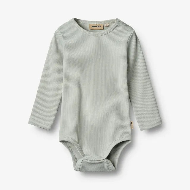 wheat-spencer-langarmbody-rainy-sky-baby-bio-baumwolle image 1